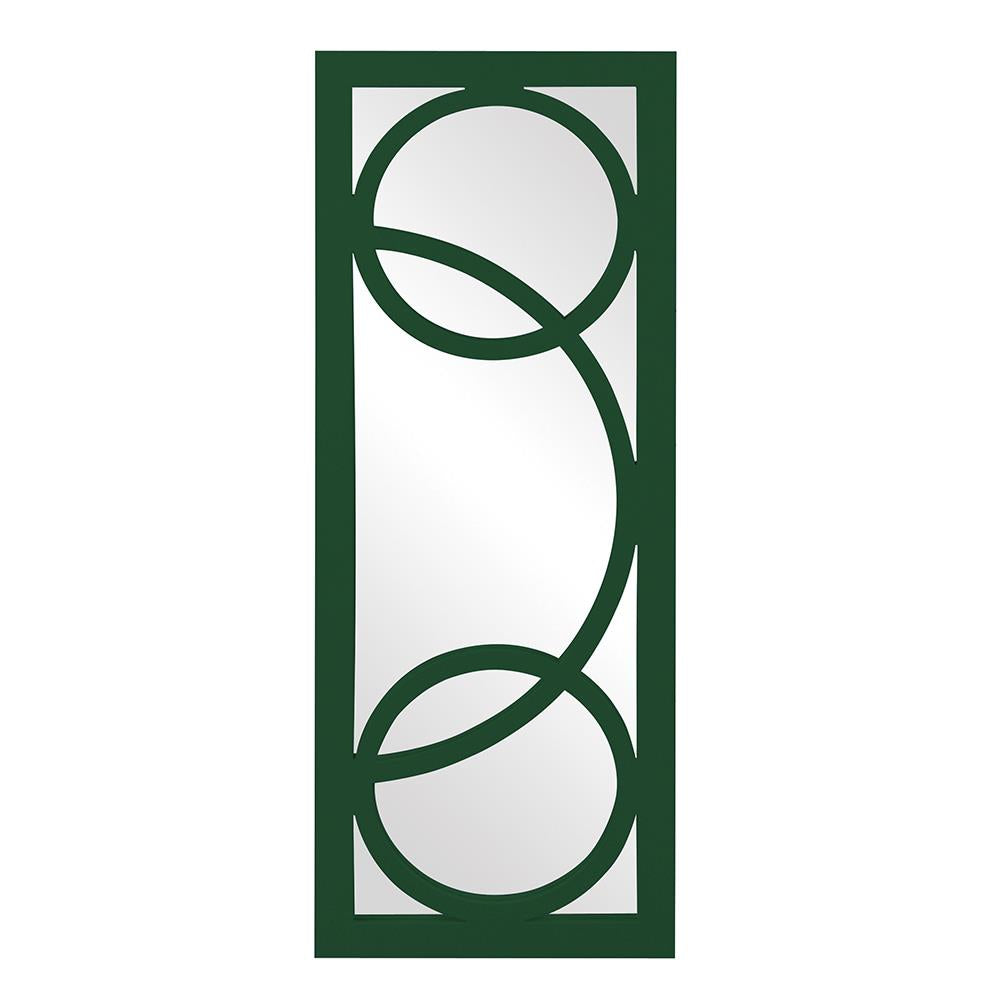 Howard Elliott Collection Dynasty Mirror - Glossy Hunter Green