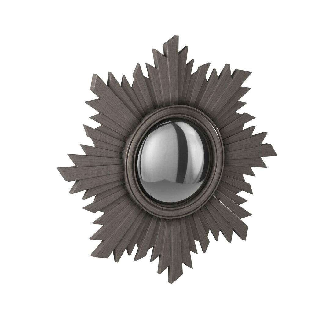 Howard Elliott Collection Euphoria Mirror - Glossy Charcoal Mirrors Howard Elliott Collection   