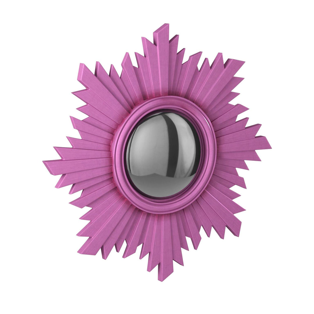 Howard Elliott Collection Euphoria Mirror - Glossy Hot Pink Mirrors Howard Elliott Collection   