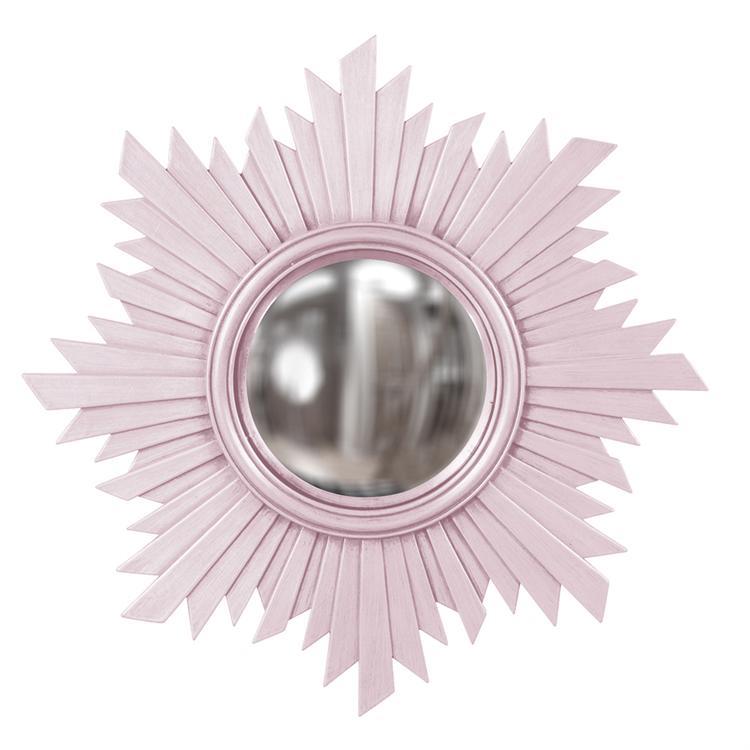 Howard Elliott Collection Euphoria Mirror - Glossy Lilac Mirrors Howard Elliott Collection   