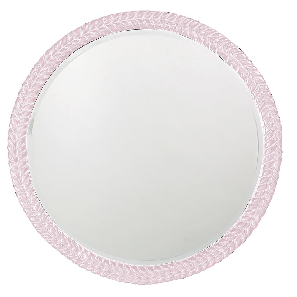 Howard Elliott Collection Amelia Mirror - Glossy Lilac Mirrors Howard Elliott Collection   