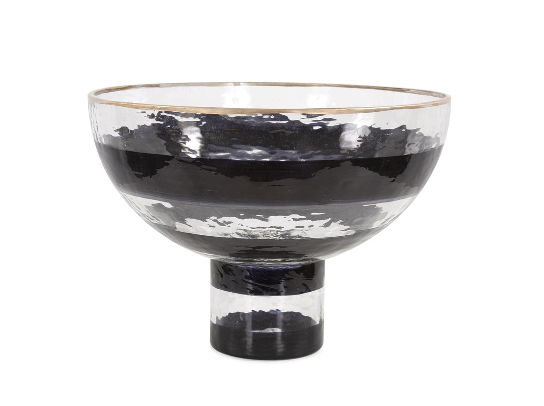 Howard Elliott Collection Vector Pedestal Glass Bowl Pedestals Howard Elliott Collection   