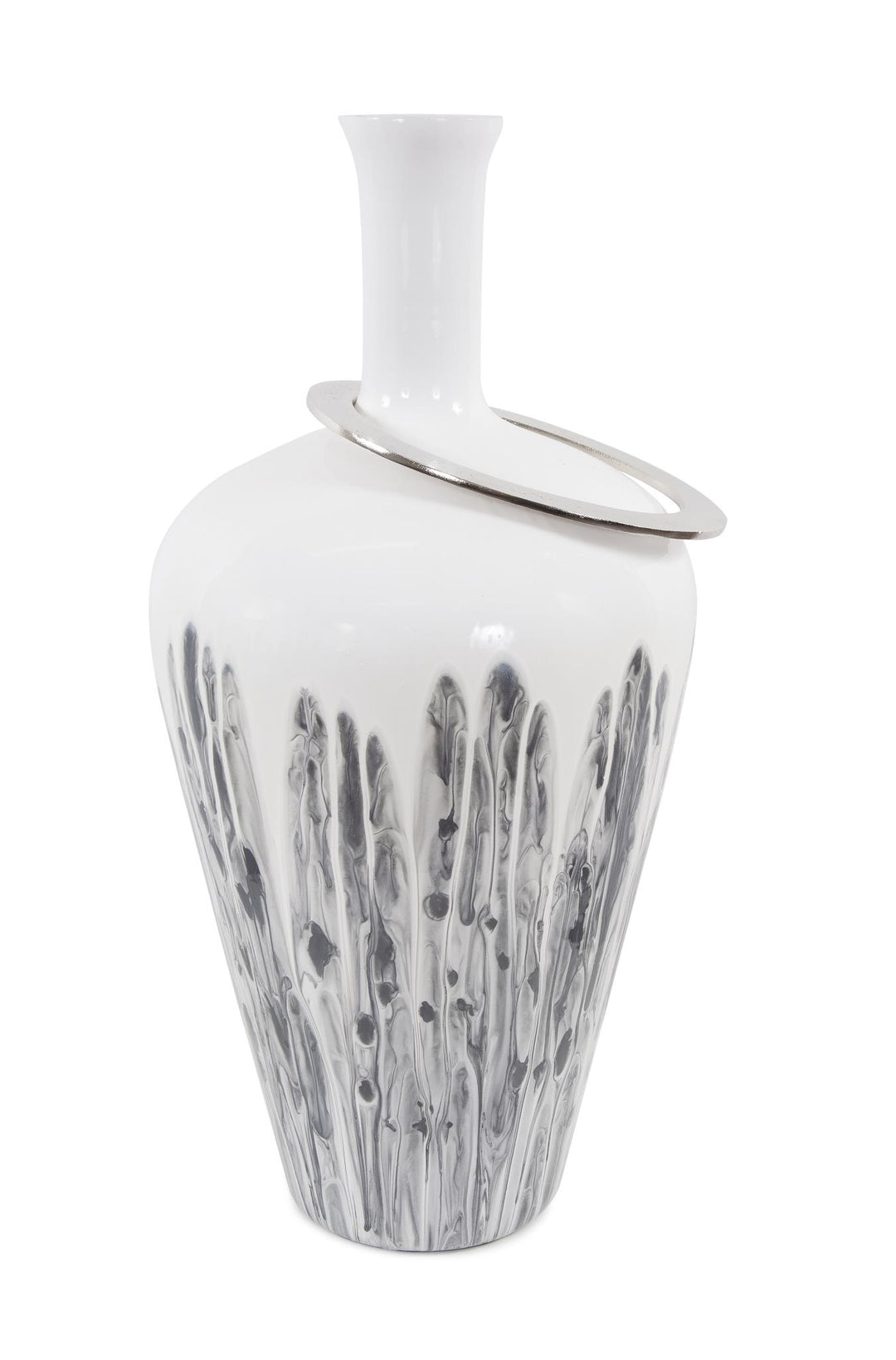 Howard Elliott Collection Albrecht Thin Necked Glass Vase, Large Vases Howard Elliott Collection   