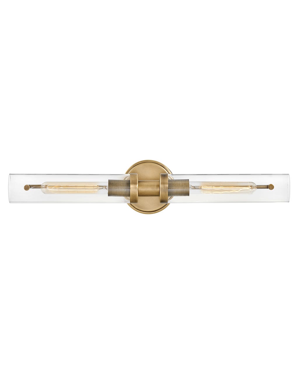 Hinkley Vaughn Bath Bar Bath Vanity Light Hinkley Heritage Brass 5.25x25.0x5.0 