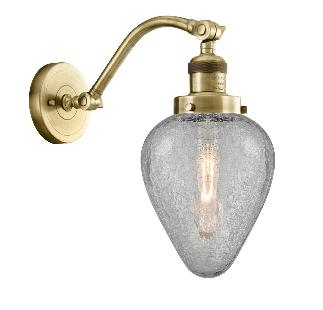 Innovations Lighting Geneseo 6" Sconce - Antique Brass Wall Sconces Innovations Lighting   