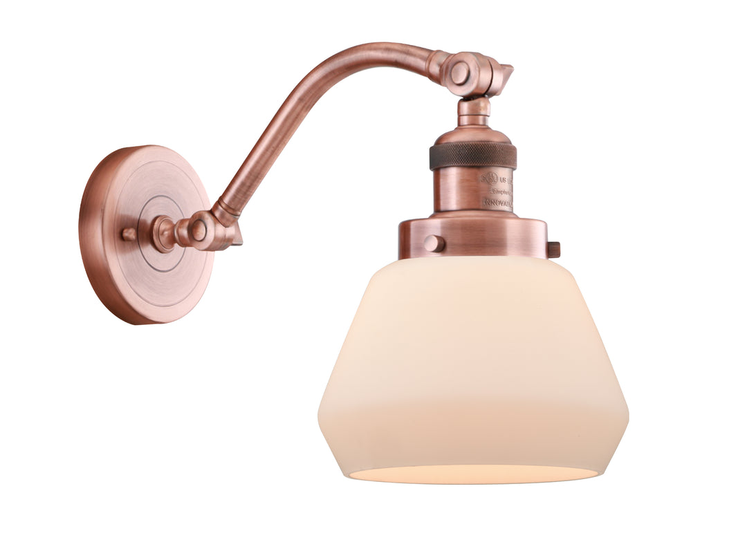 Innovations Lighting Fulton Sconce - Antique Copper