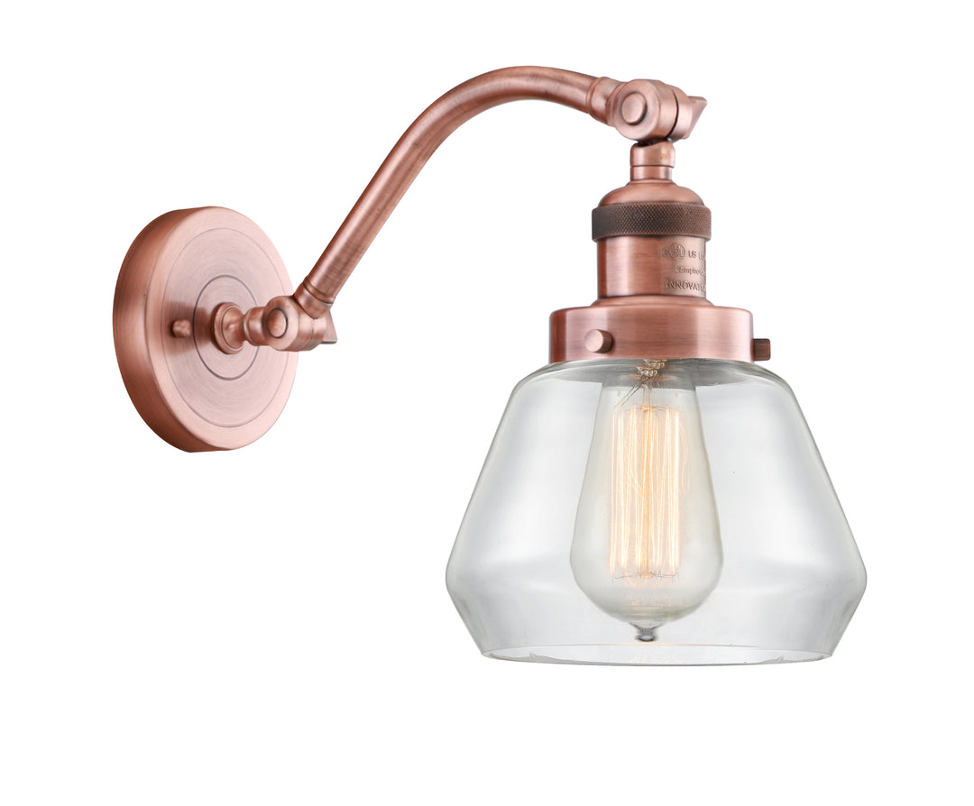 Innovations Lighting Fulton Sconce - Antique Copper