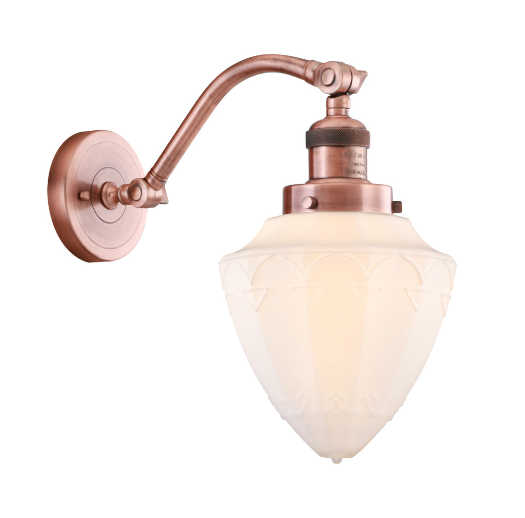 Innovations Lighting Bullet 7" Sconce - Antique Copper