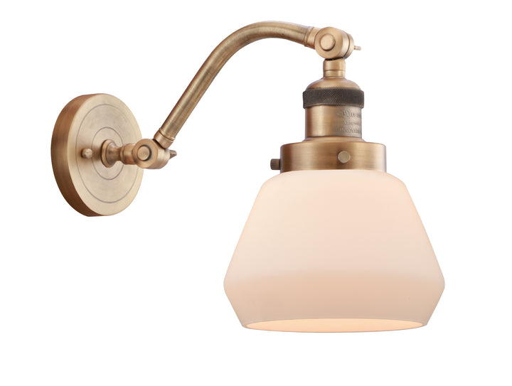 Innovations Lighting Fulton Sconce - Brushed Brass