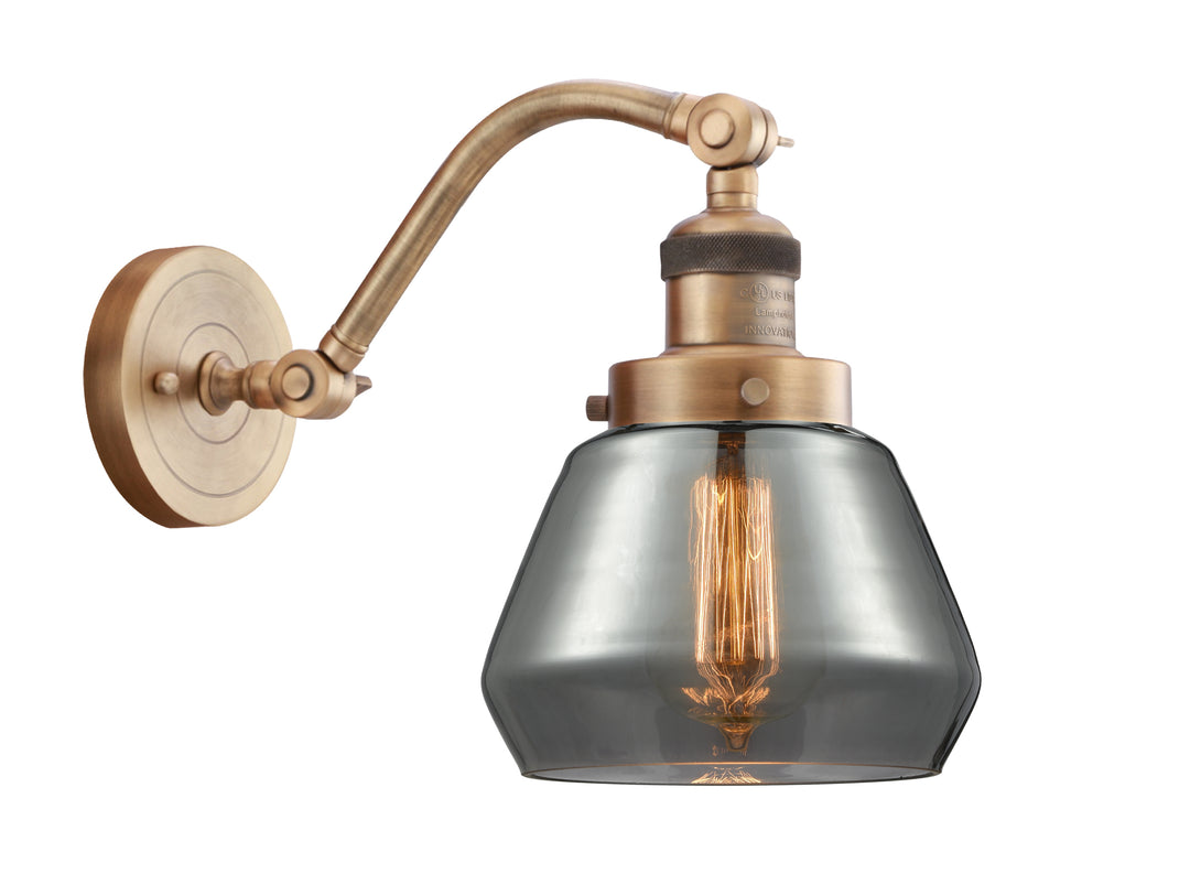 Innovations Lighting Fulton Sconce - Brushed Brass