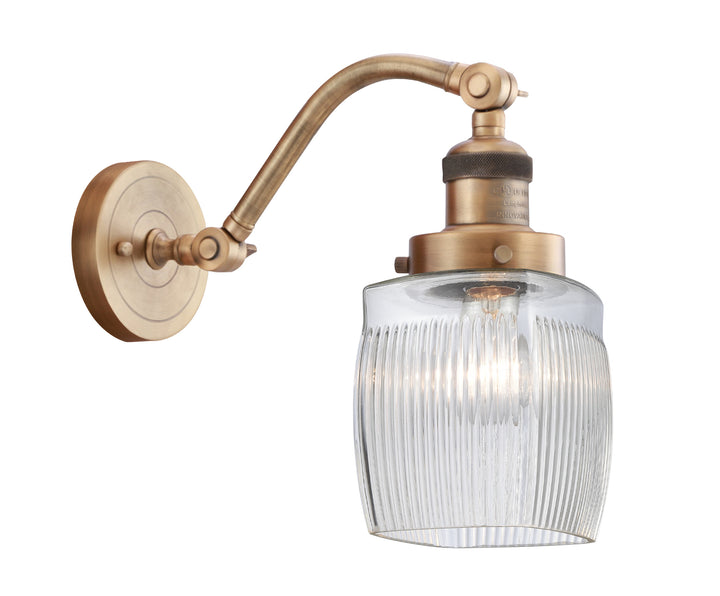 Innovations Lighting Colton Sconce - Brushed Brass Wall Sconces Innovations Lighting   