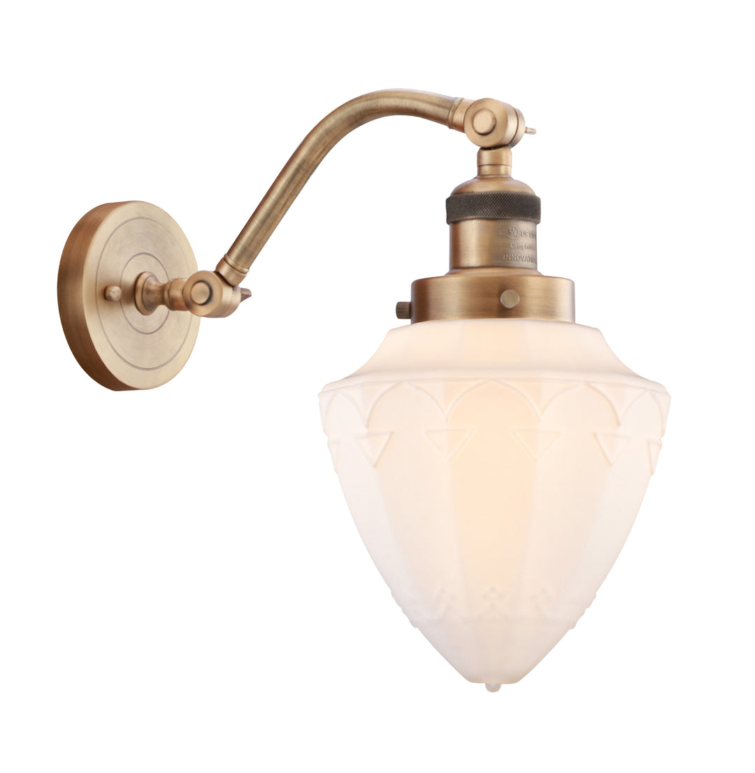 Innovations Lighting Bullet 7" Sconce - Brushed Brass