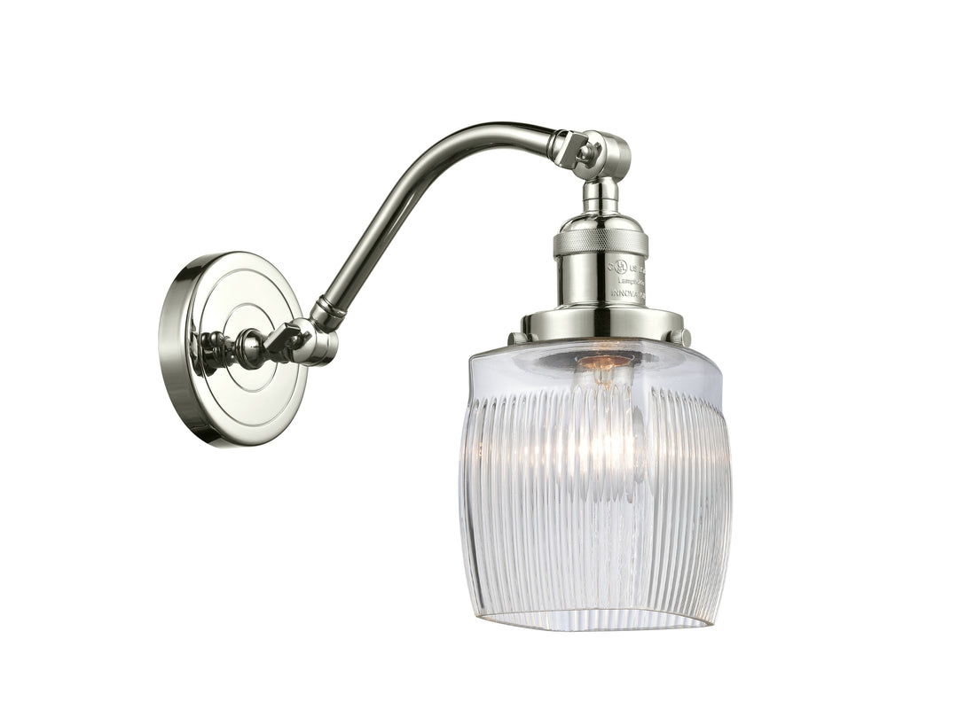 Innovations Lighting Colton Sconce - Polished Nickel Wall Sconces Innovations Lighting   