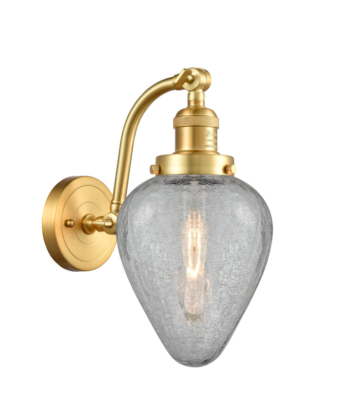 Innovations Lighting Geneseo 6" Sconce - Satin Gold Wall Sconces Innovations Lighting   