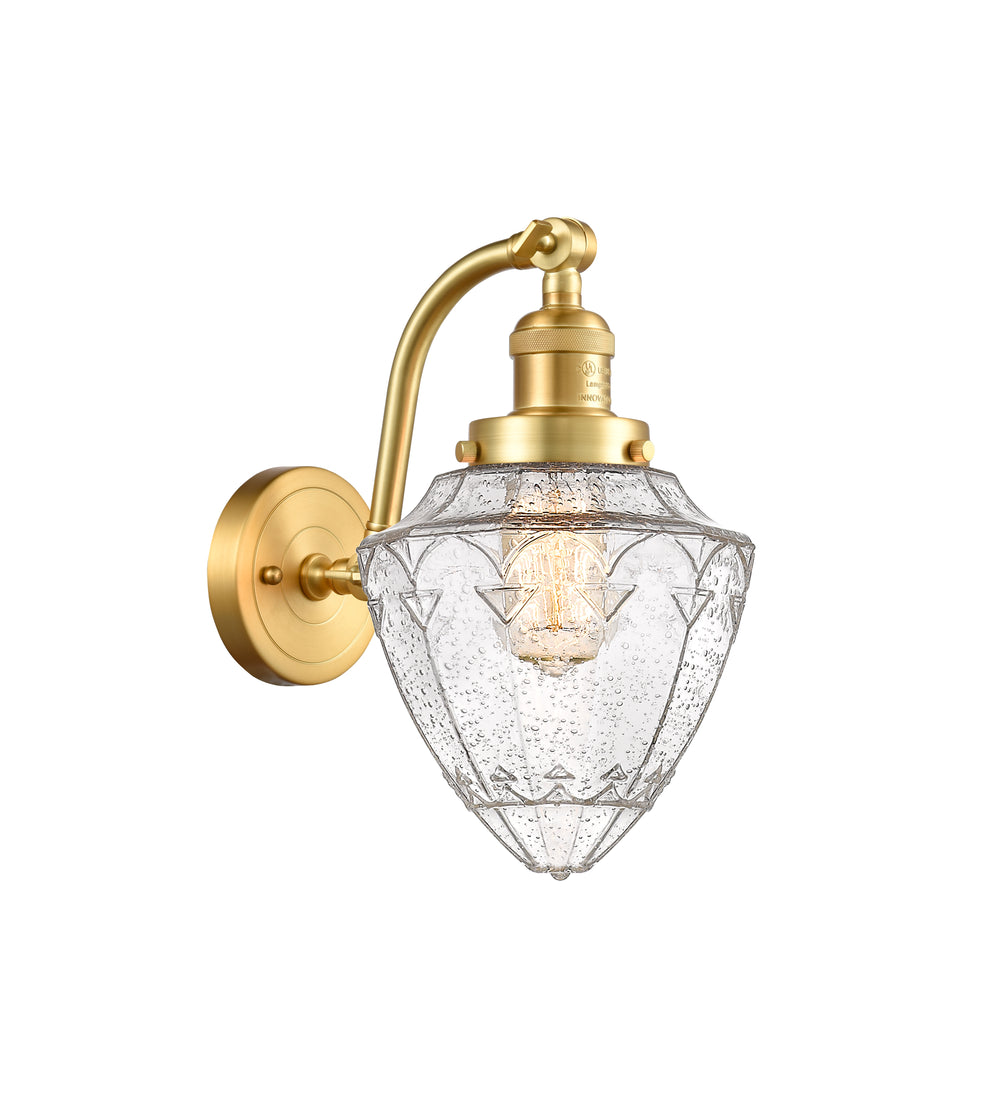 Innovations Lighting Bullet 7" Sconce - Satin Gold Wall Sconces Innovations Lighting   