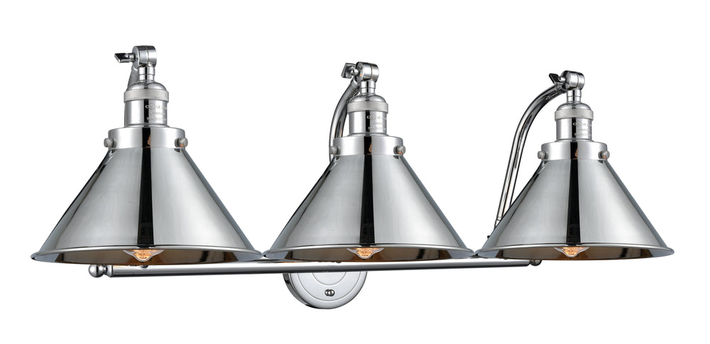 Innovations Lighting Briarcliff 10" Bath Vanity Light - Polished Chrome Vanity Lights Innovations Lighting Default Title  