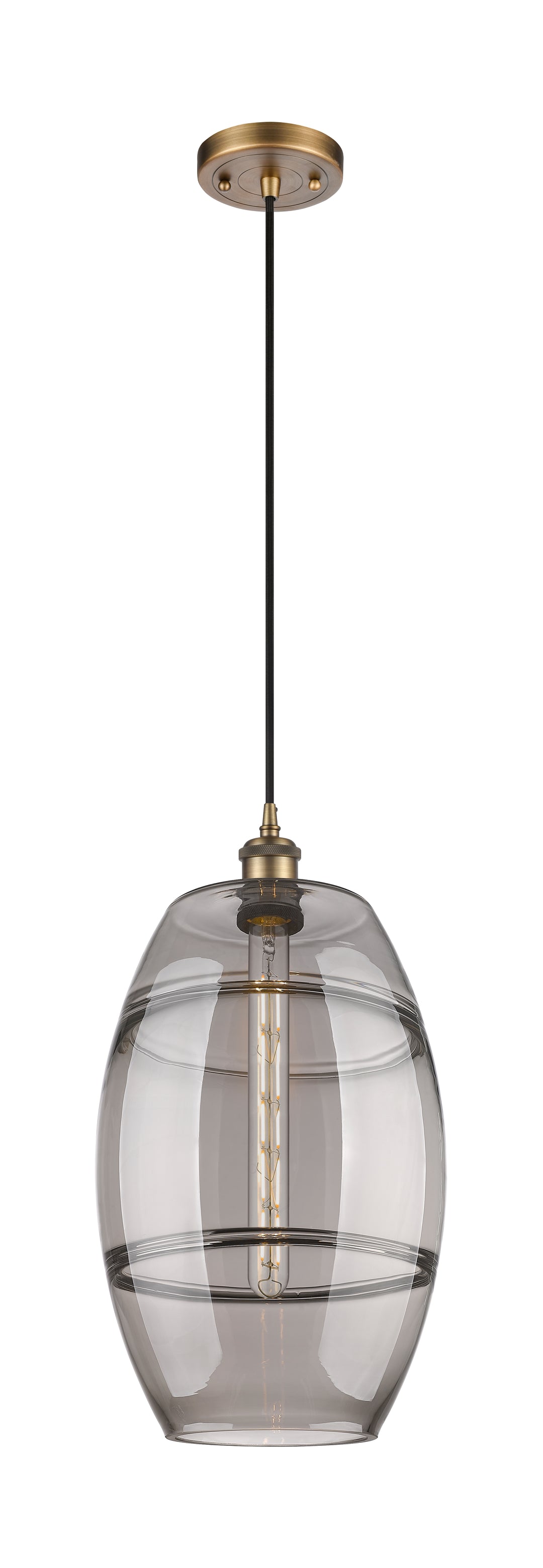 Innovations Lighting Vaz 10" Mini Pendant - Brushed Brass Mini-Pendants Innovations Lighting   