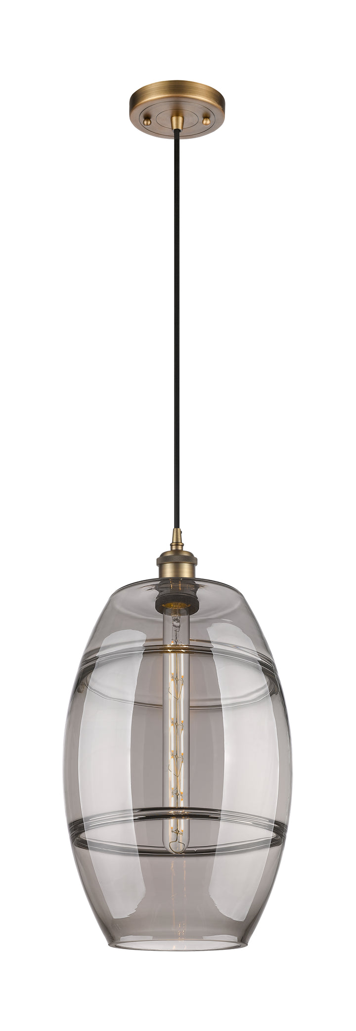 Innovations Lighting Vaz 10" Mini Pendant - Brushed Brass