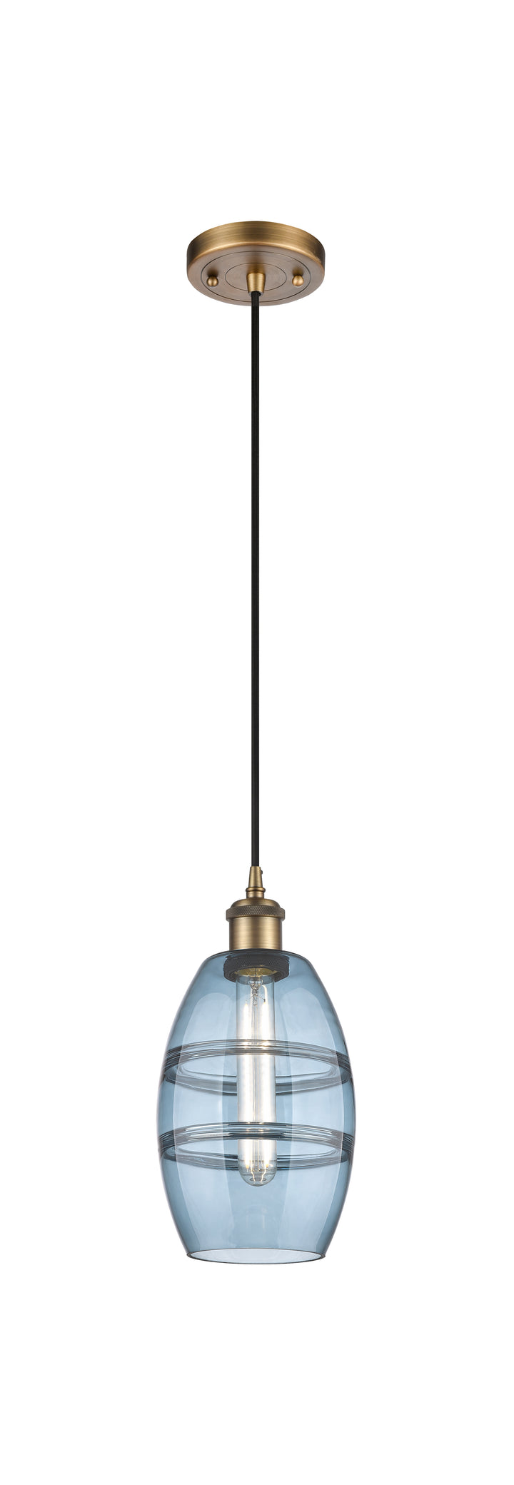 Innovations Lighting Vaz 6" Mini Pendant - Brushed Brass Mini-Pendants Innovations Lighting   