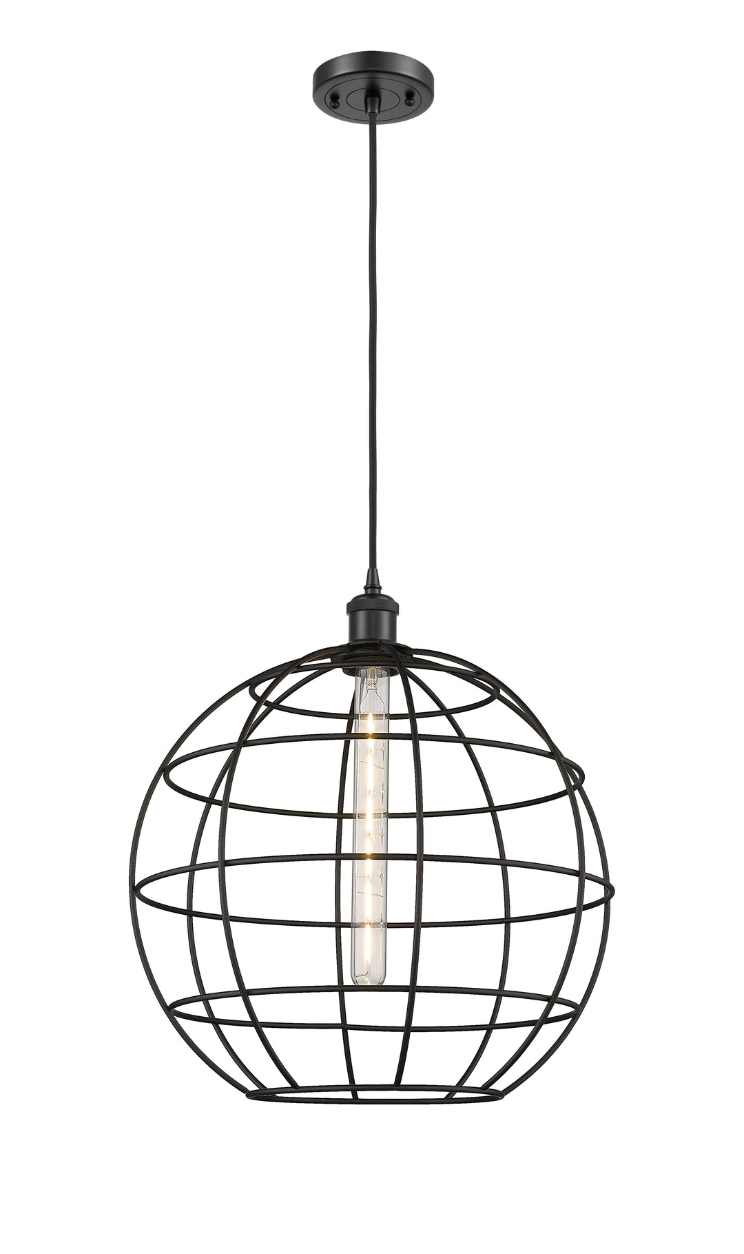 Innovations Lighting Lake Placid 16" Mini Pendant - Matte Black Mini-Pendants Innovations Lighting Default Title  