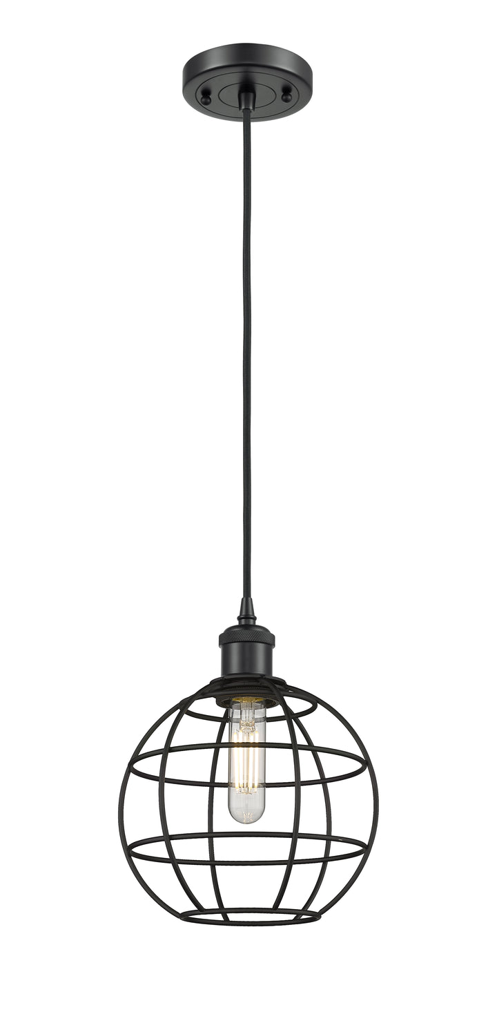 Innovations Lighting Lake Placid 8" Mini Pendant - Matte Black Mini-Pendants Innovations Lighting   