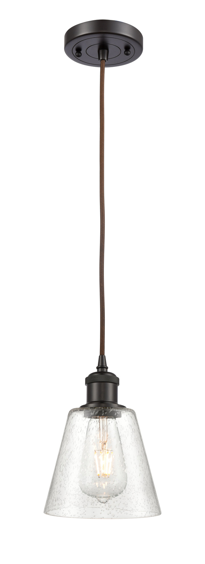 Innovations Lighting Caton 6" Mini Pendant - Oil Rubbed Bronze Mini-Pendants Innovations Lighting   