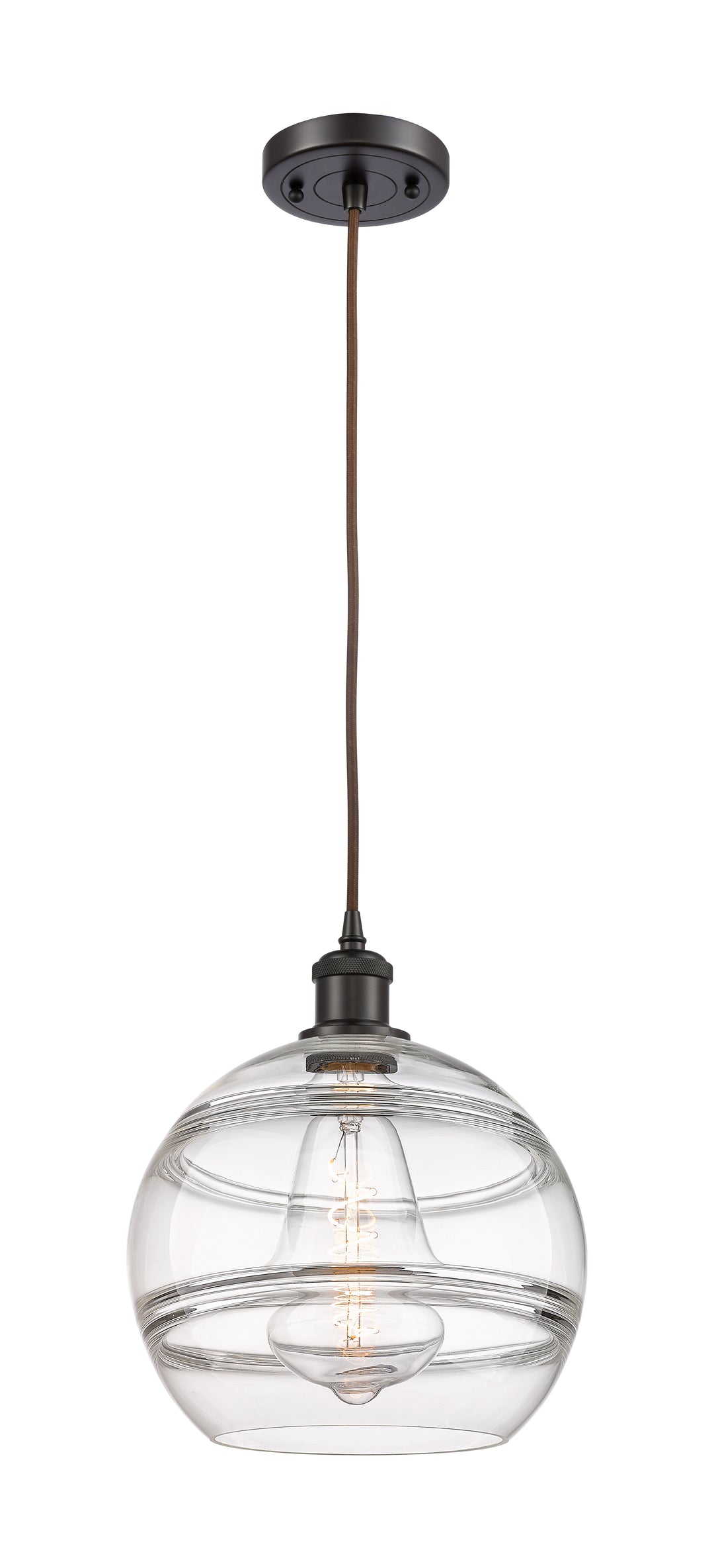 Innovations Lighting Rochester 10" Mini Pendant - Oil Rubbed Bronze