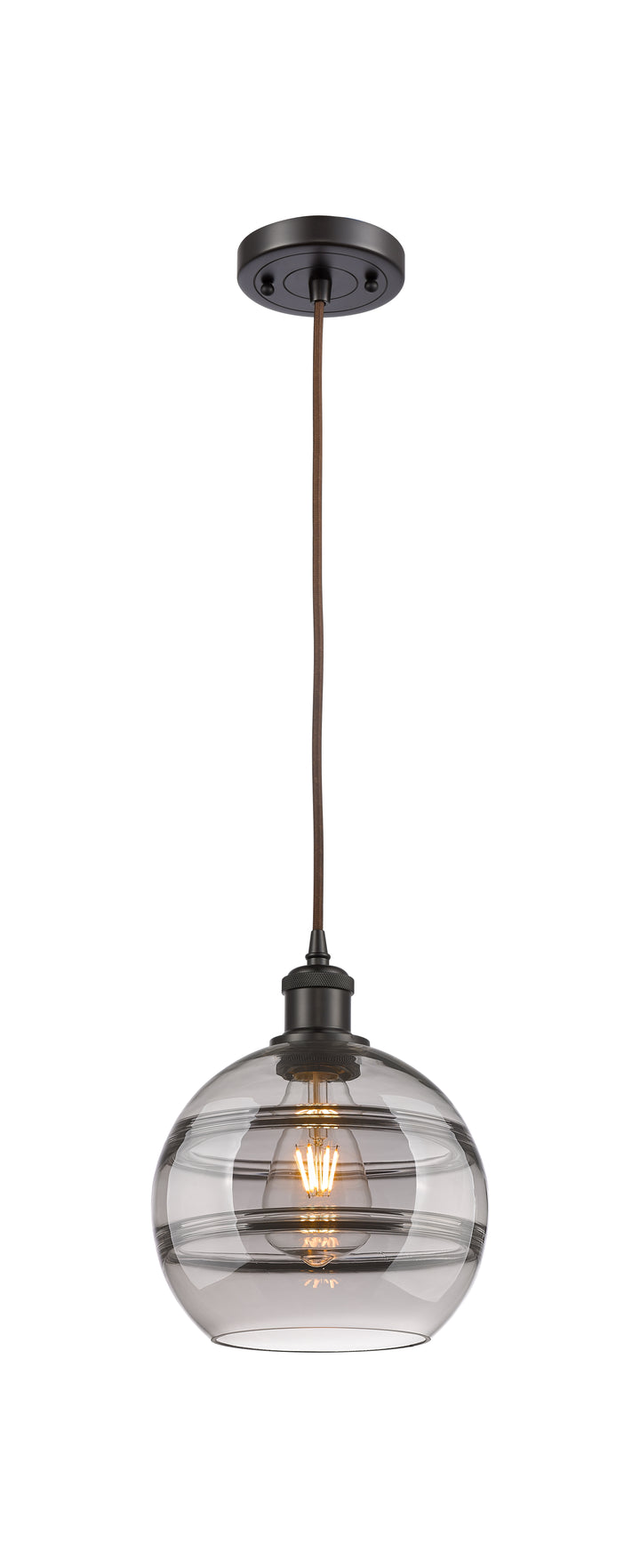 Innovations Lighting Rochester 8" Mini Pendant - Oil Rubbed Bronze