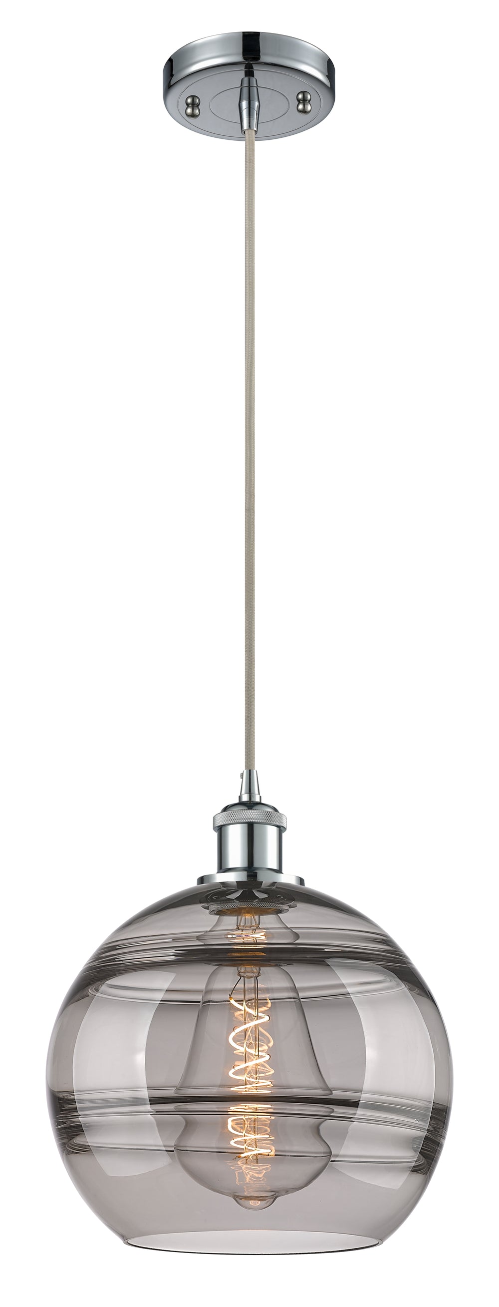 Innovations Lighting Rochester 10" Mini Pendant - Polished Chrome