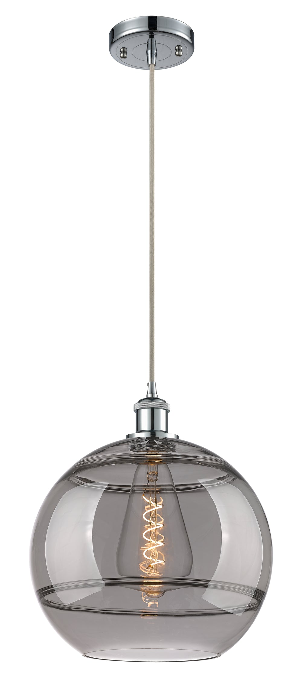 Innovations Lighting Rochester 12" Mini Pendant - Polished Chrome