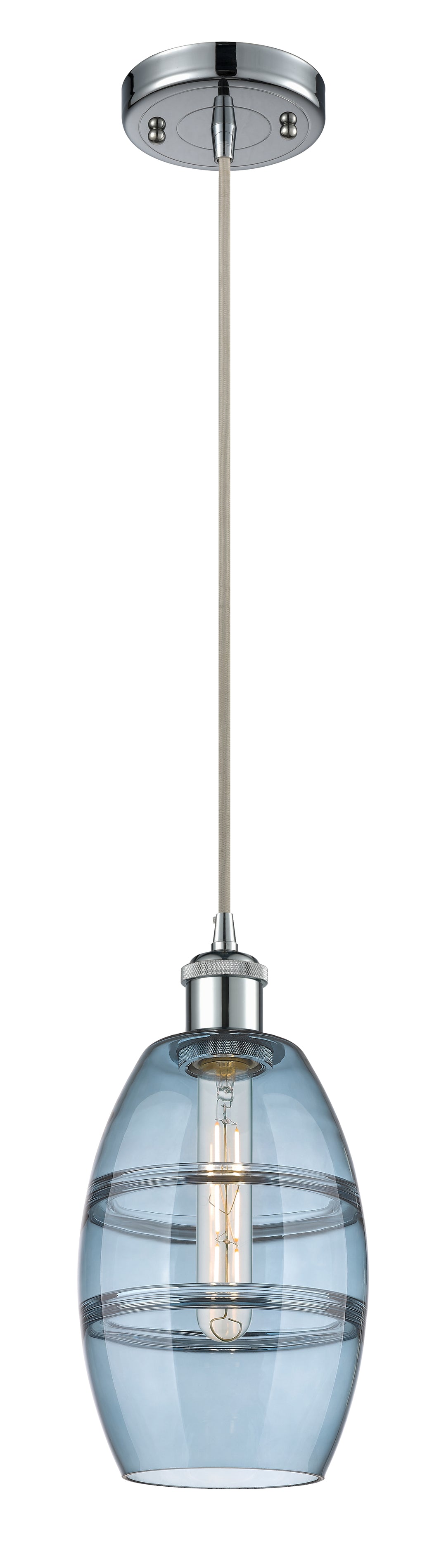 Innovations Lighting Vaz 6" Mini Pendant - Polished Chrome Mini-Pendants Innovations Lighting   