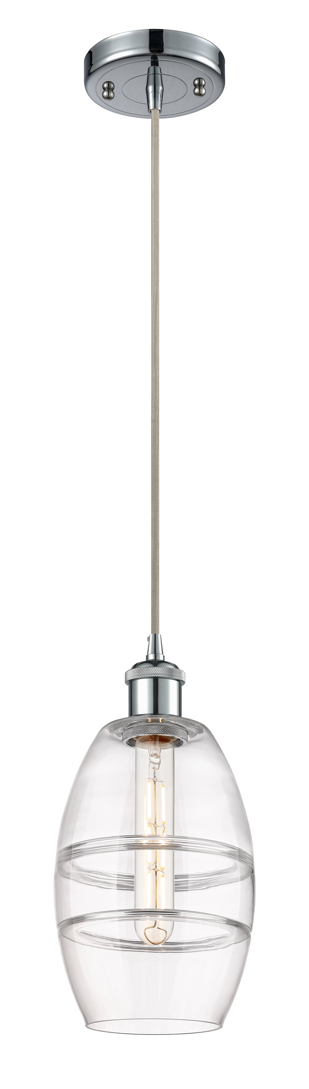 Innovations Lighting Vaz 6" Mini Pendant - Polished Chrome Mini-Pendants Innovations Lighting   