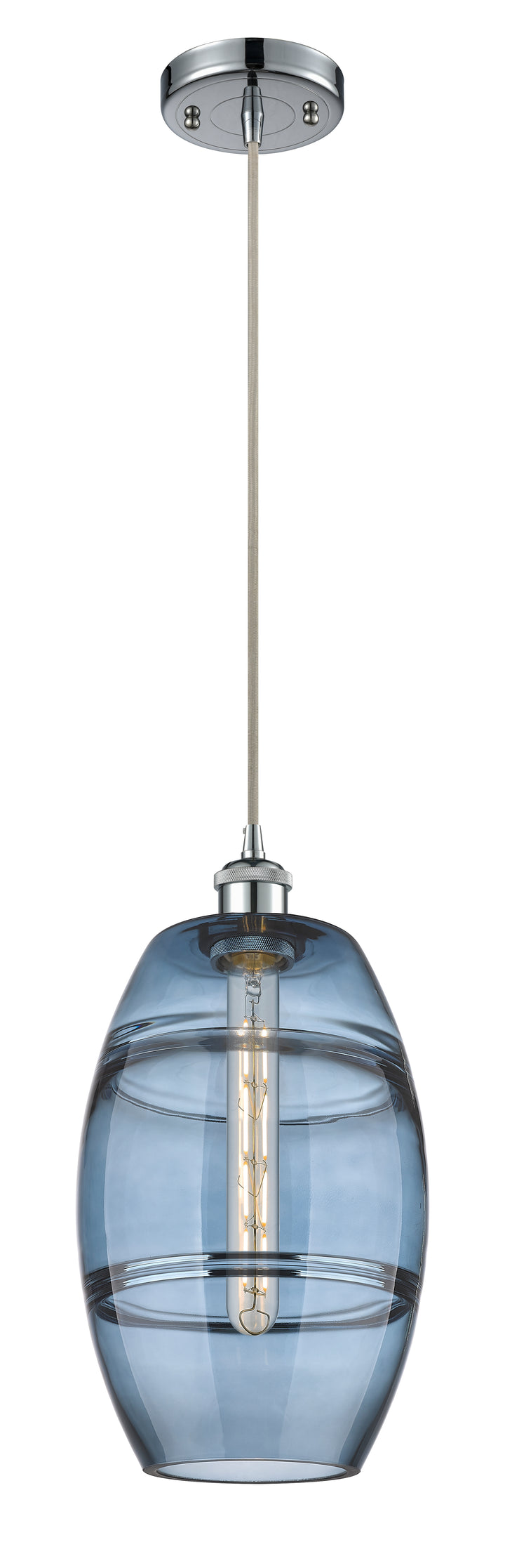 Innovations Lighting Vaz 8" Mini Pendant - Polished Chrome Mini-Pendants Innovations Lighting   