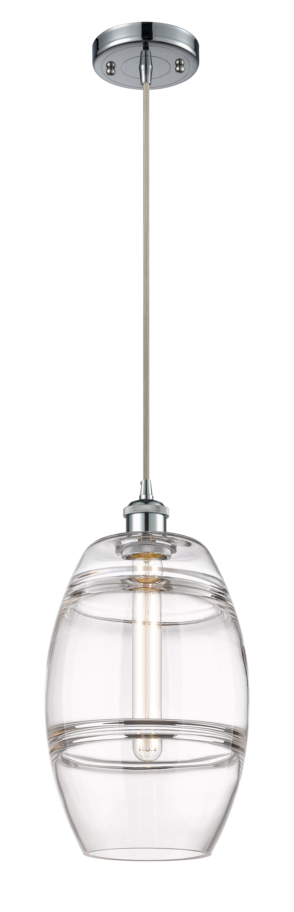 Innovations Lighting Vaz 8" Mini Pendant - Polished Chrome Mini-Pendants Innovations Lighting   