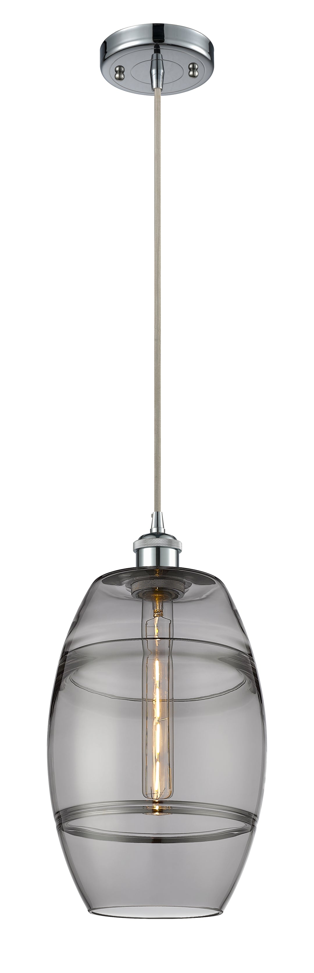 Innovations Lighting Vaz 8" Mini Pendant - Polished Chrome Mini-Pendants Innovations Lighting   