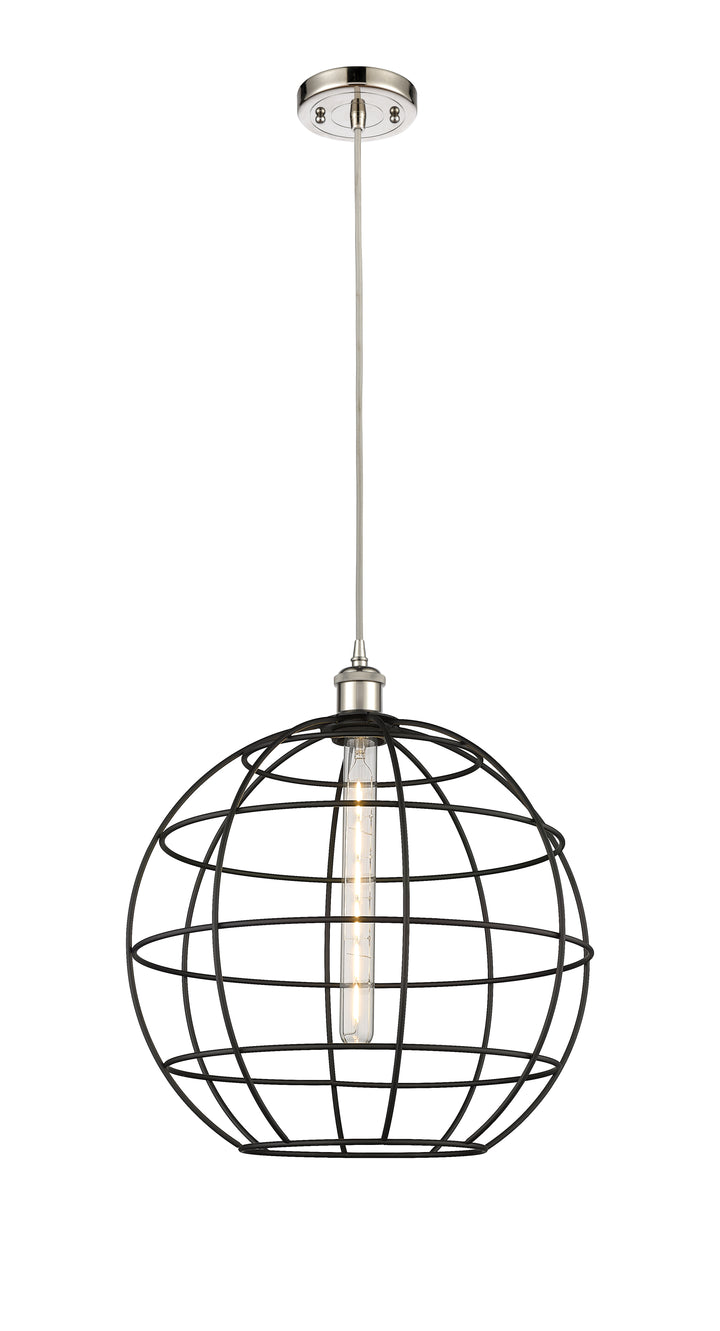 Innovations Lighting Lake Placid 16" Mini Pendant - Polished Nickel Mini-Pendants Innovations Lighting   