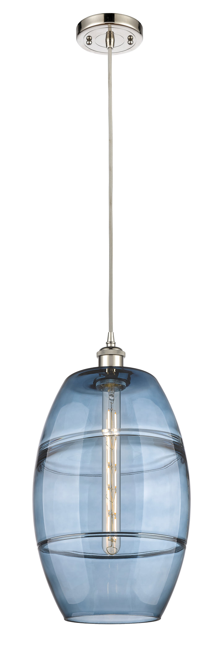 Innovations Lighting Vaz 10" Mini Pendant - Polished Nickel