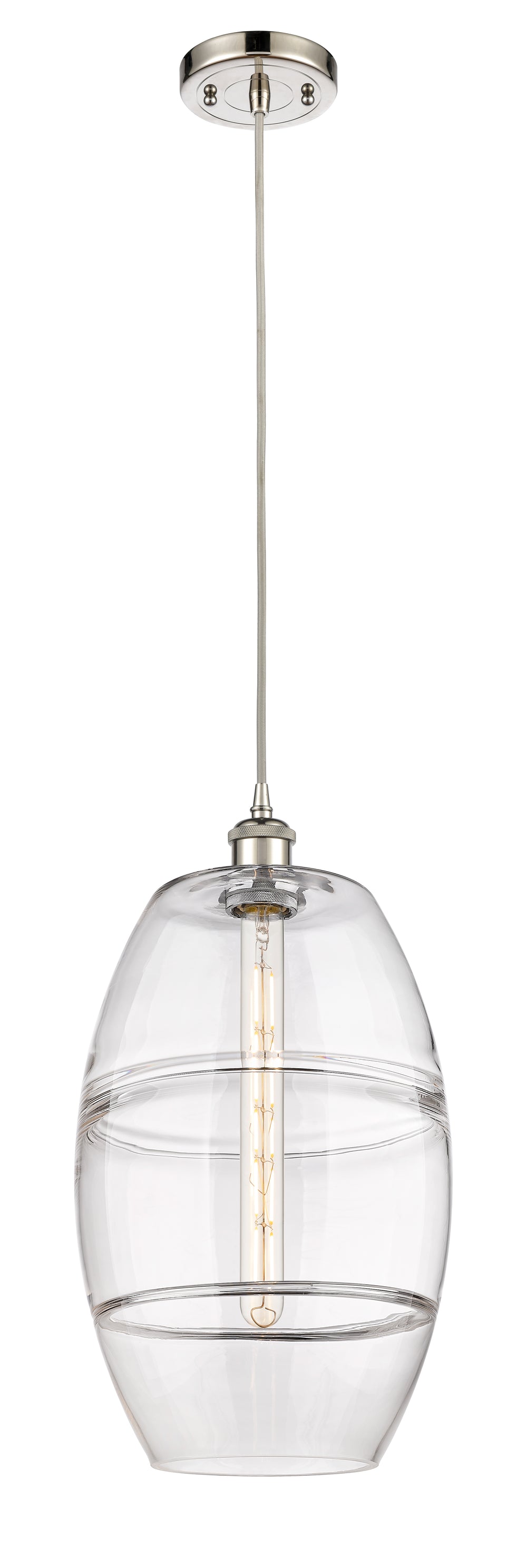 Innovations Lighting Vaz 10" Mini Pendant - Polished Nickel