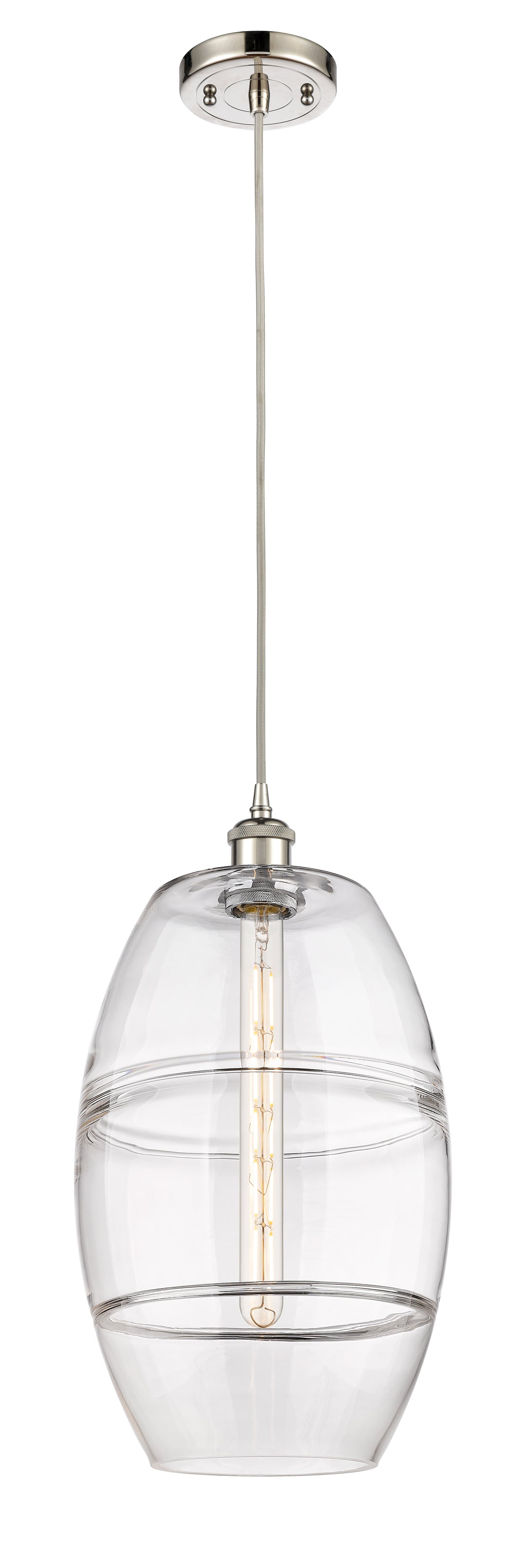 Innovations Lighting Vaz 10" Mini Pendant - Polished Nickel