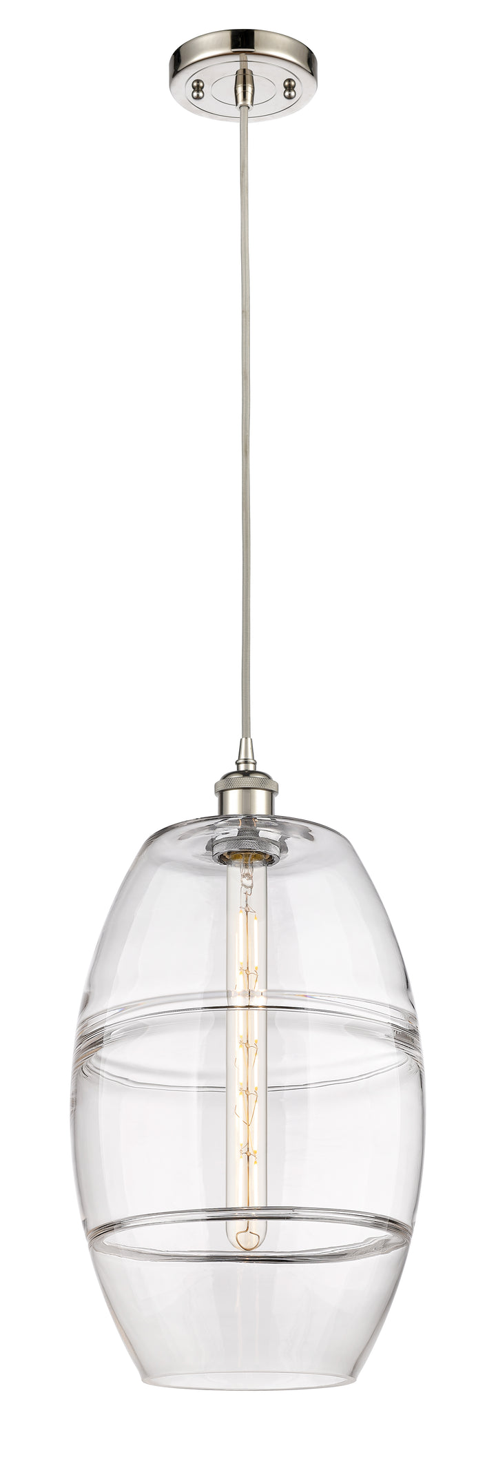 Innovations Lighting Vaz 10" Mini Pendant - Polished Nickel Mini-Pendants Innovations Lighting   