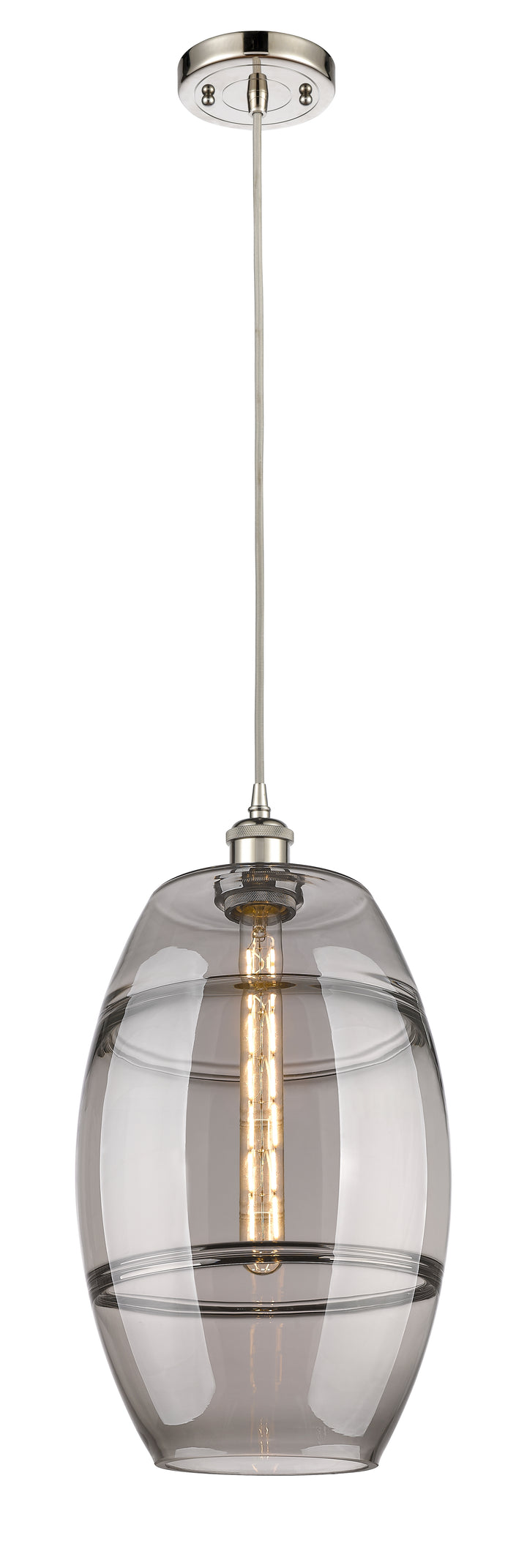 Innovations Lighting Vaz 10" Mini Pendant - Polished Nickel Mini-Pendants Innovations Lighting   