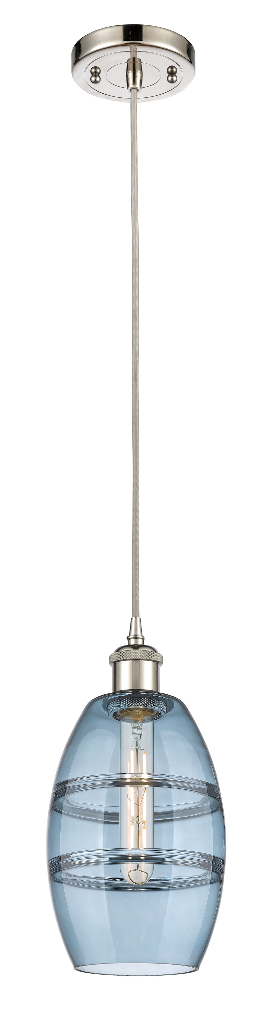 Innovations Lighting Vaz 6" Mini Pendant - Polished Nickel Mini-Pendants Innovations Lighting   