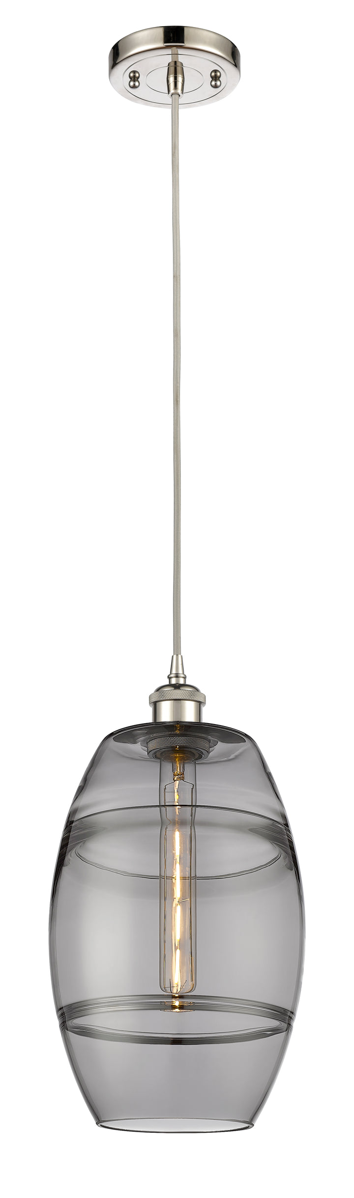 Innovations Lighting Vaz 8" Mini Pendant - Polished Nickel Mini-Pendants Innovations Lighting   