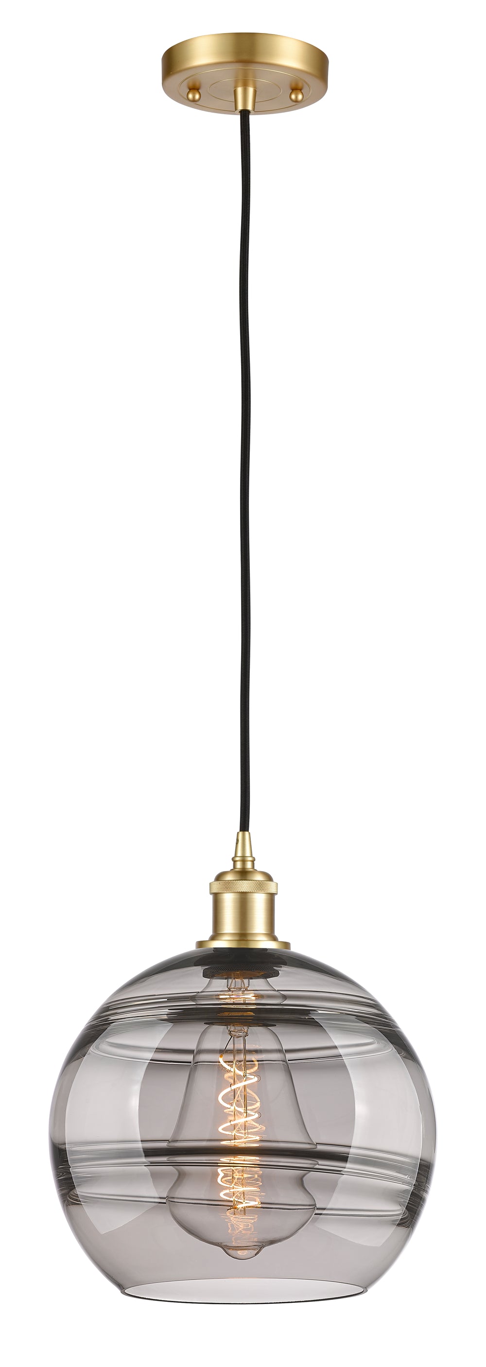 Innovations Lighting Rochester 10" Mini Pendant - Satin Gold