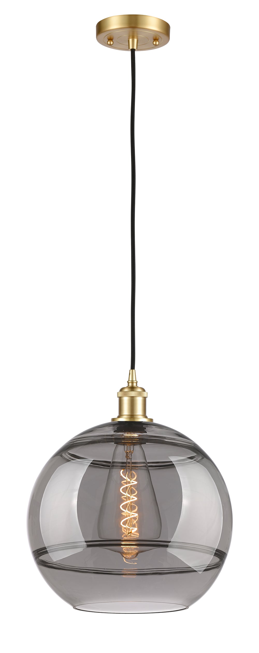 Innovations Lighting Rochester 12" Mini Pendant - Satin Gold