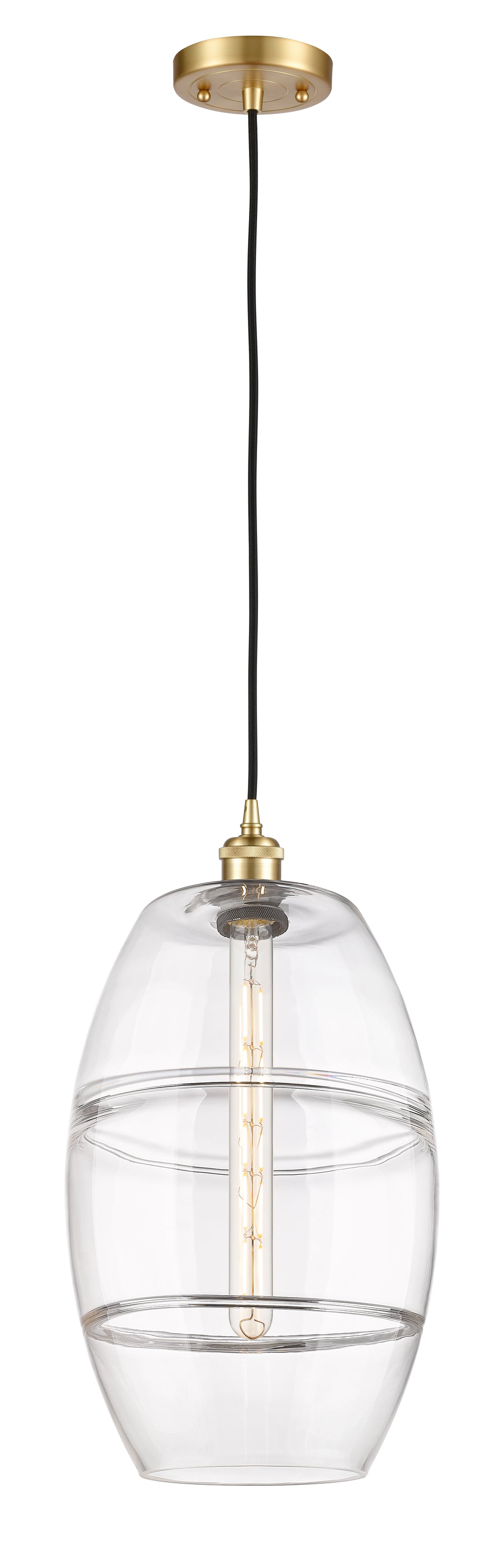 Innovations Lighting Vaz 10" Mini Pendant - Satin Gold Mini-Pendants Innovations Lighting   