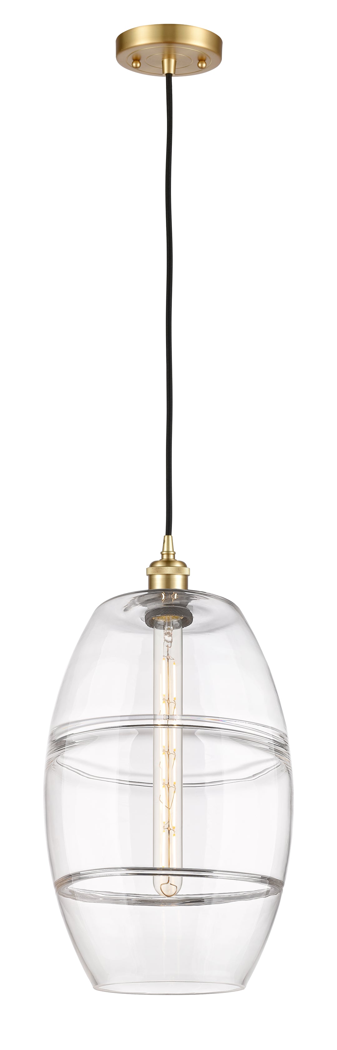 Innovations Lighting Vaz 10" Mini Pendant - Satin Gold