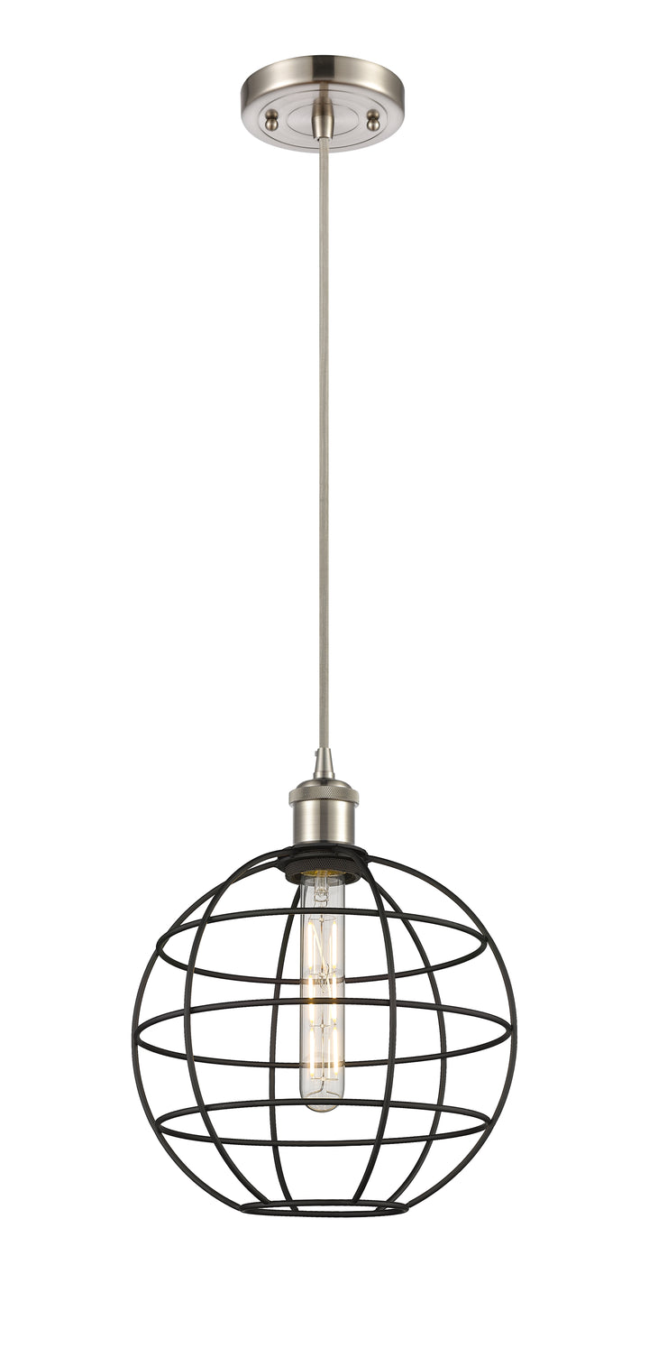 Innovations Lighting Lake Placid 10" Mini Pendant - Satin Nickel Mini-Pendants Innovations Lighting   