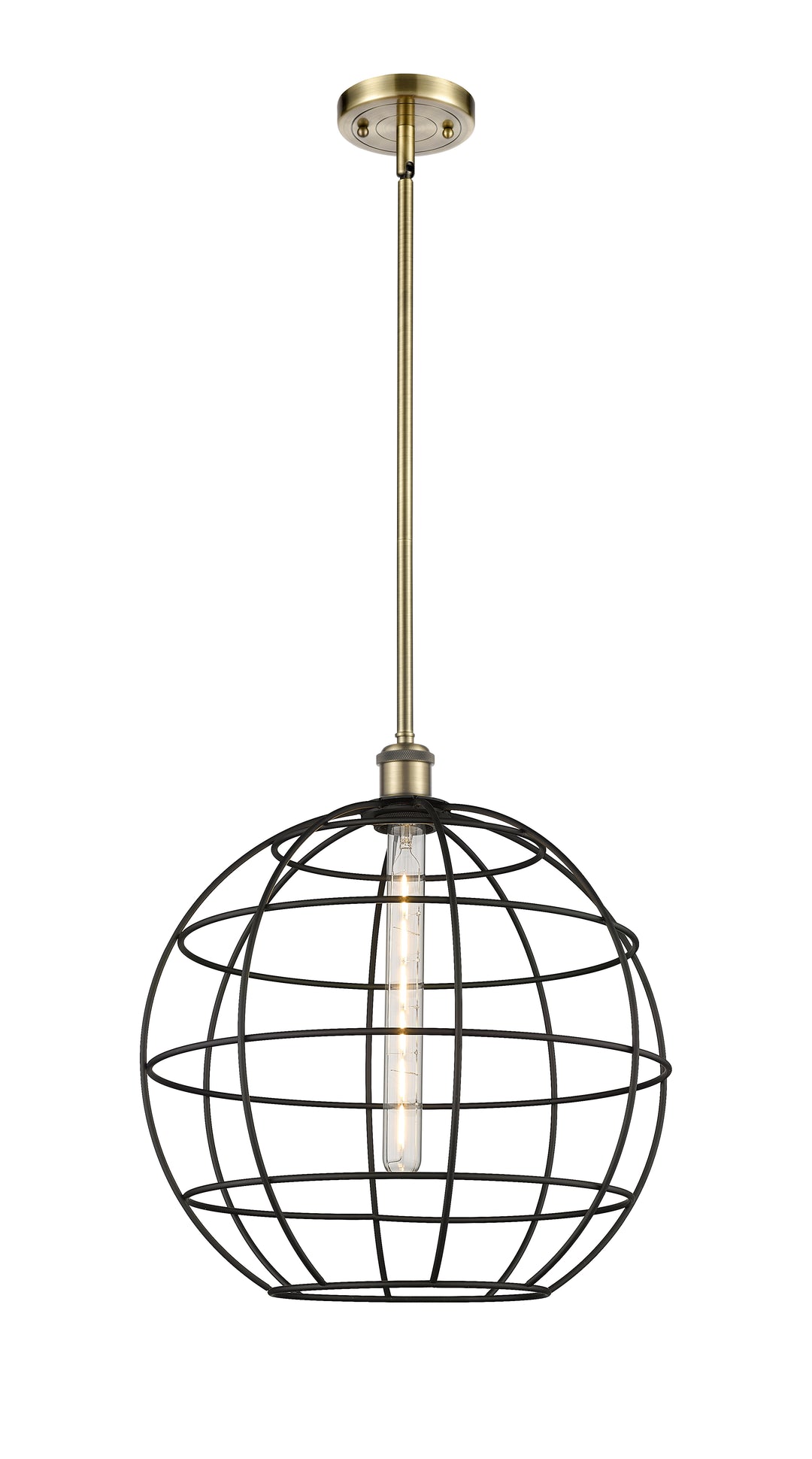 Innovations Lighting Lake Placid 16" Mini Pendant - Antique Brass Mini-Pendants Innovations Lighting Default Title  