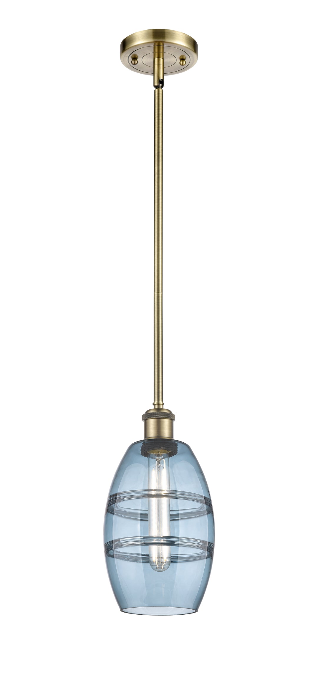 Innovations Lighting Vaz 6" Mini Pendant - Antique Brass Mini-Pendants Innovations Lighting   